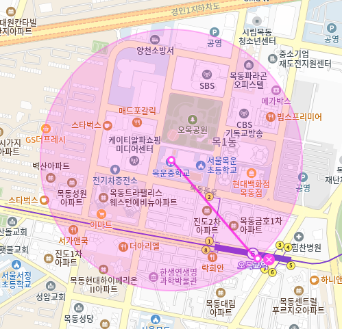 목동 월주차 / 오목교역 3번출구 도보3분,  인근 마지막 단일주차장