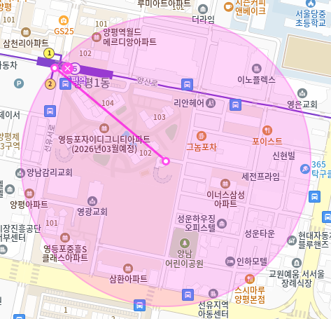 양평역 월주차 / 양평역 2번출구 도보3분, 기계, 인근최저가!