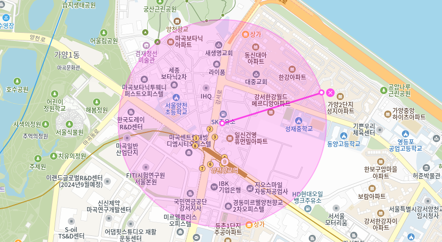 가양동 월주차 _ 양천향교역과 가까운 주차장