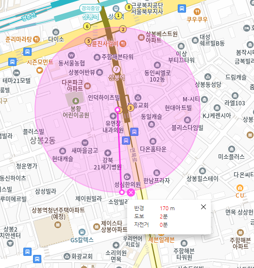 상봉동 월주차_역에서 2분 거리 주차장 추천합니다!