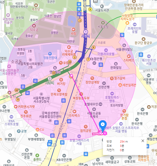 시청역 월주차_역에서 도보 3분, 전일 24시, 승용차 전용