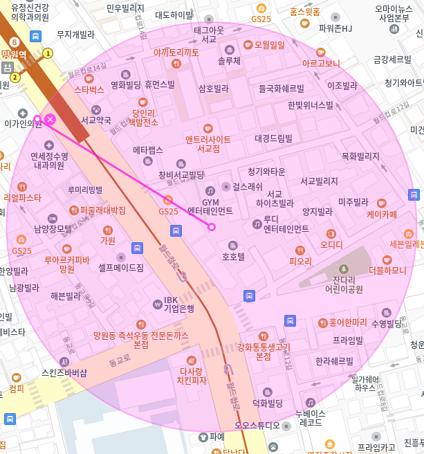 서교동 월주차 / 망원역 도보5분, 신규 주차장