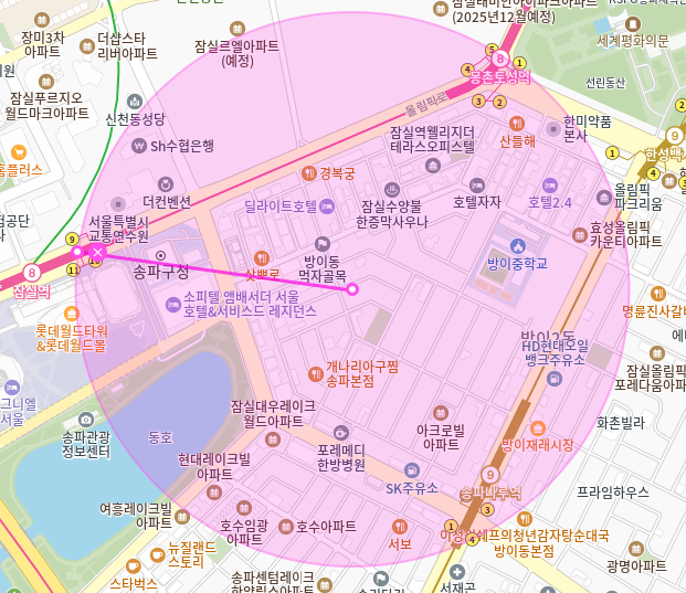 잠실역 월주차_역세권 승용차 전용 주차장 가져가세요