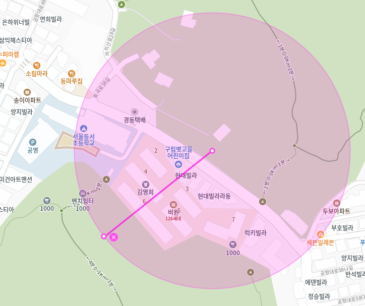화곡동 월주차_서울등서초등학교 도보 2분거리 월주차장