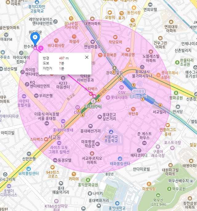 연남동 월주차_홍대입구역 도보 7분, 출퇴근 전용, SUV 이하, 자주식