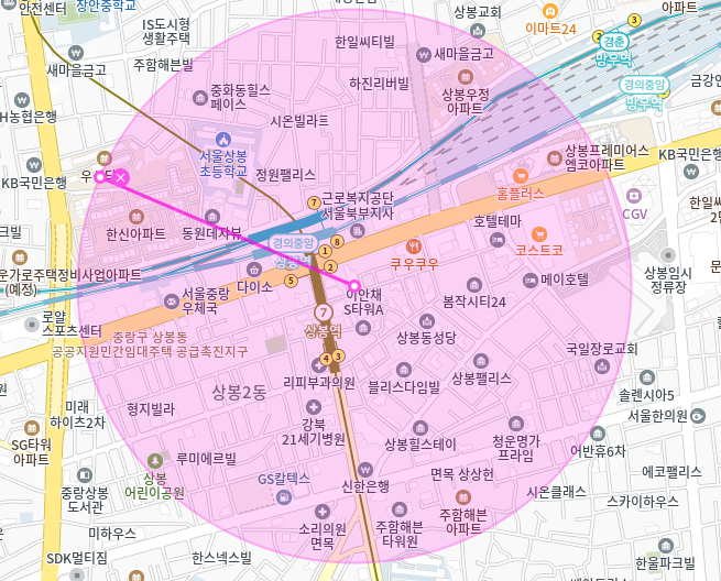 상봉동 월주차_편리한 상봉역 2번출구 인근 역세권 기계식 주차장