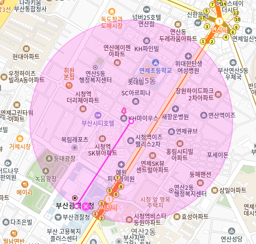 부산광역시청 월주차_부산광역시청 도보 10분 거리 기계식 승용 주차장