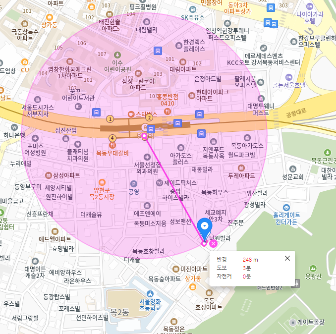 목동 월주차_염창역 도보 3분, 전일 24시, 단일주차 지정석