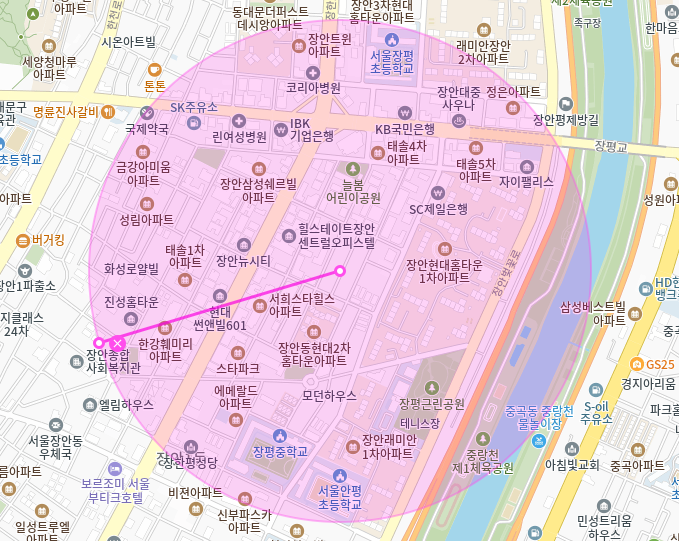장안동 월주차_편리한 전일 24시 단일주차장