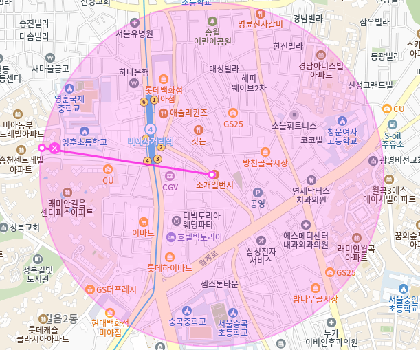 미아사거리 월주차_사용이 편리한 역세권 24시 단일주차장