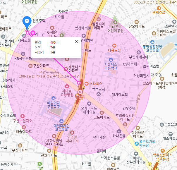 갈현동 월주차_구산역 도보 7분, 전일 24시, SUV 이하, 자주식