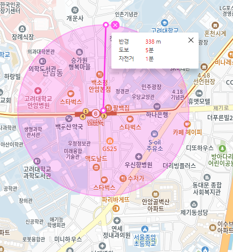 안암동 월주차_안암역 도보 5분, 전일 24시, 경차/승용차, 자주식