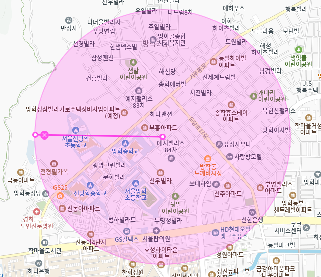 방학동 월주차_방학초,방학중학교 인근 전일 24시 주차장