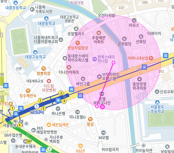 신설동역 월주차_신설동역 도보 6분 거리 기계식 승용 월주차