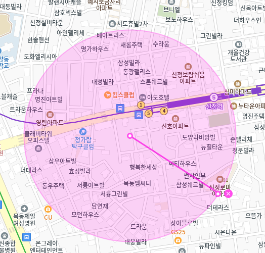 양천구 신정역 월주차_신정역 도보 6분 자주식 주차장