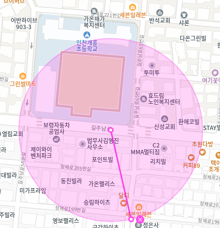 부평 월주차_개흥초 도보 5분 거리 자주식 단일주차