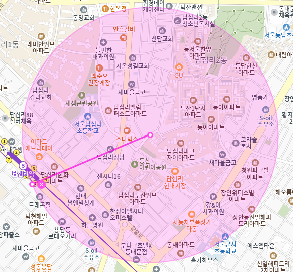 답십리 월주차_출퇴근이 편해지는 역세권 전일 24시 자주식 주차장