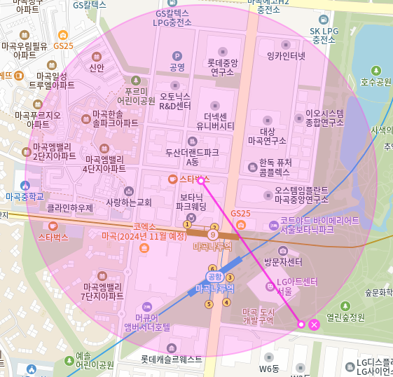 마곡나루역 월주차_1,3번출구 도보 1분거리 초역세권 주차장