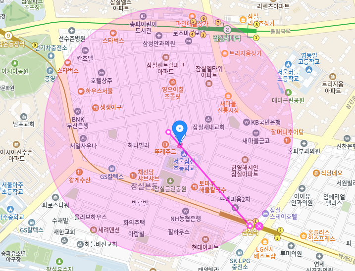 삼전동 월주차_잠전초등학교 인근 24시 단독주차 가능한 곳 소개드려요!