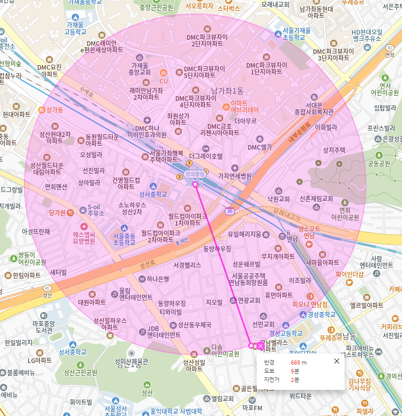 연남동 월주차_다양한 역들이 모여 있는 역세권 주차장입니다