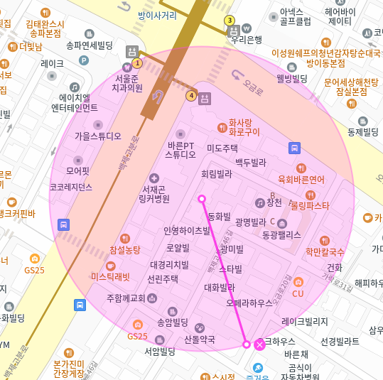 송파나루역 월주차_송파나루역 도보 6분 거리 주말 주차장 클릭!