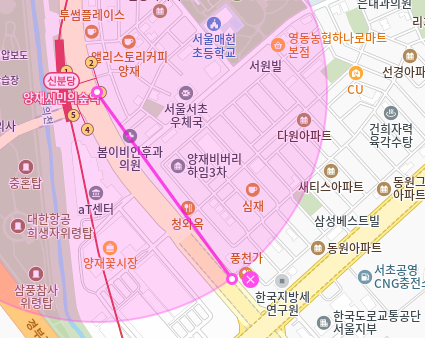 양재동 월주차_양지시민의숲역에서 출퇴근 하기 좋은 24시 단독 주차장