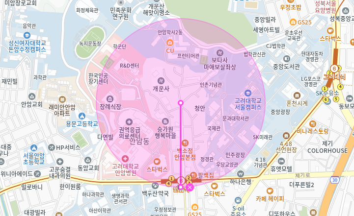 안암동 월주차_안암역 2번출구 역세권 *선착순 1명*