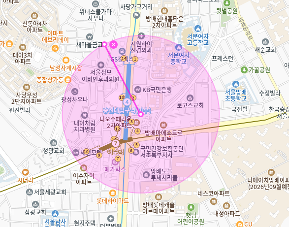 총신대입구역 월주차_더블역세권에다가 보증금 없는 차단기까지?