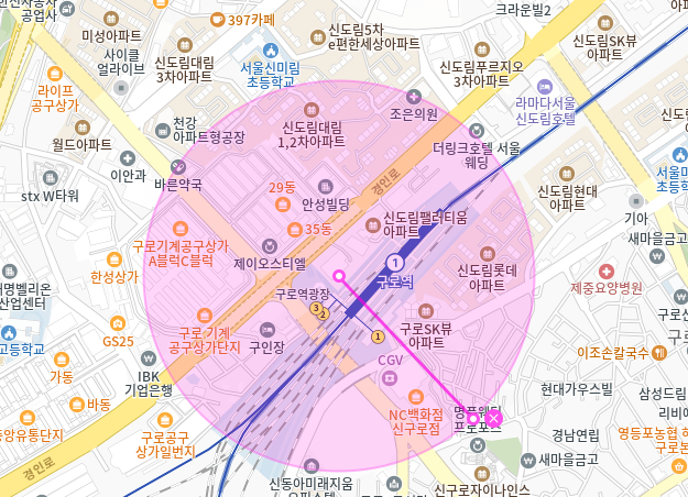 구로 월주차ㅣ구로역 도보 1분 역세권에다가 보증금 0원 차단기까지?