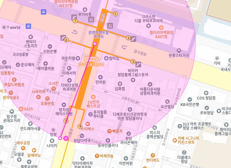 [신규] 청담동 월주차_압구정로데오역 초역세권 곧 마감 전일 24시 주차장