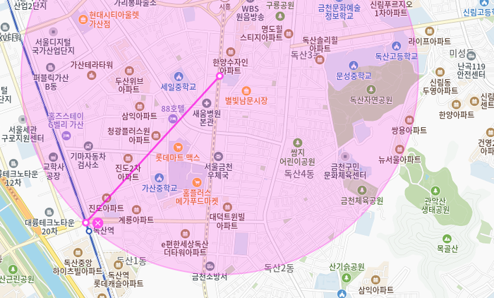 [신규] 독산동 월주차_출퇴근 편리한 24시 추천 단독 주차장 인기 매물