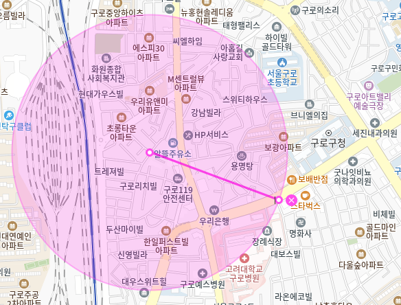 구로동 월주차 !!평일전용!! 경제적인 월주차장 한 눈에 보기