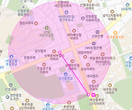 신월4동 월주차 강신중학교 인근 *최저가* 기계식 주차장 안내