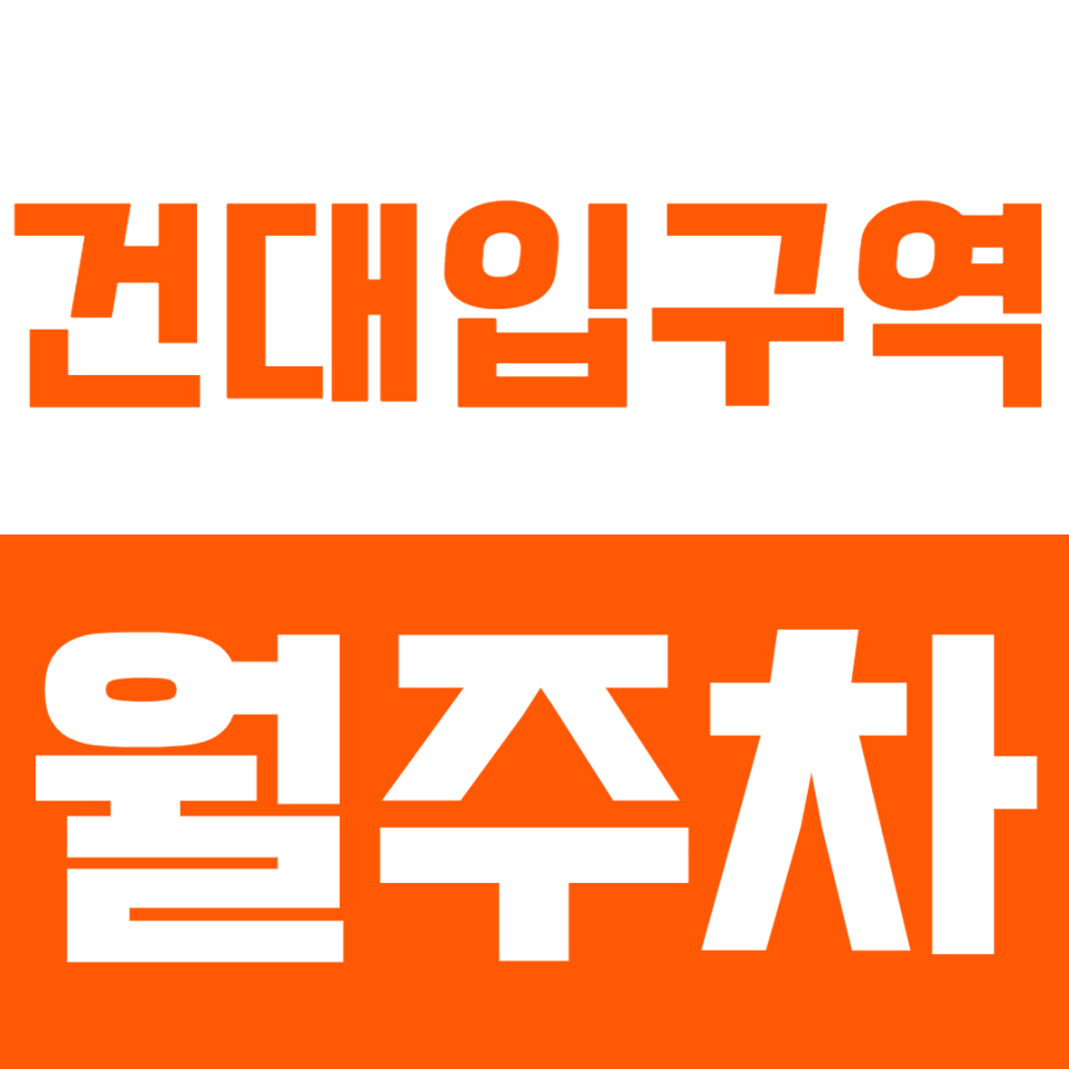 건대입구역 월주차 역세권 지정석 주차로 만족도 200% 대표 이미지