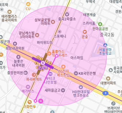 군자역 월주차 2번출구 LG전자베스트샵 인근 주차장, 24시 원하는 시간대 편하게 이용하세요!