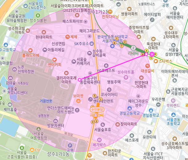 성수역 월주차 "서울숲" 바로 앞 평일전용 주차장, 효율적으로 이용하세요!