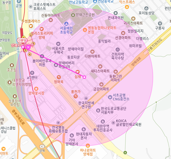 양재시민의숲역 월주차 염곡사거리 24시 전일제 주차장, 남들과는 다르게!