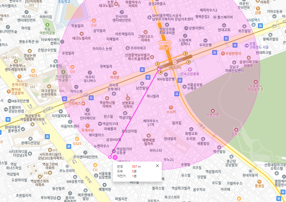 [신규] 역삼동 월주차_선정릉역 도보 5분 강남 초가성비 주차장 탑차가능
