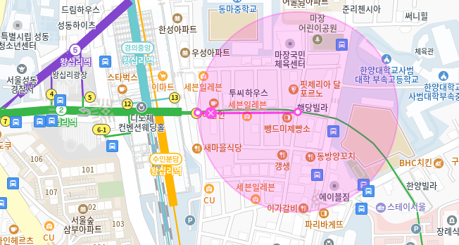 [신규] 행당동 월주차_왕십리역 6번 출구 도보 3분 거리 24시 단독 주차장