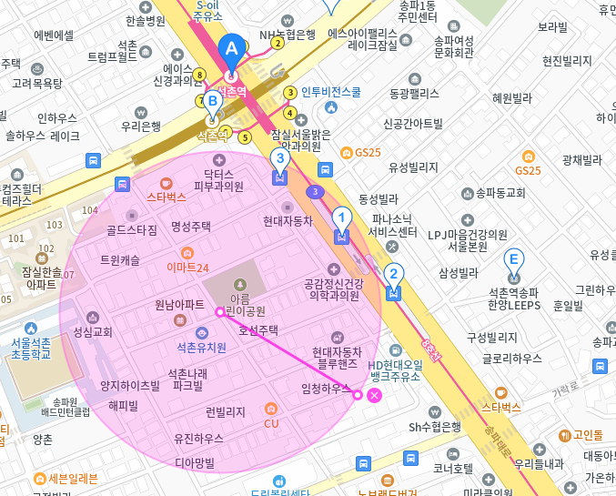 석촌동 월주차_석촌역 5번 출구 인근에 24시간 주차장 알려드려요