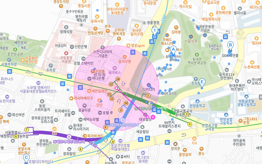 광희동 월주차_동대문 DDP에 가까운 월주차장 추천드려요