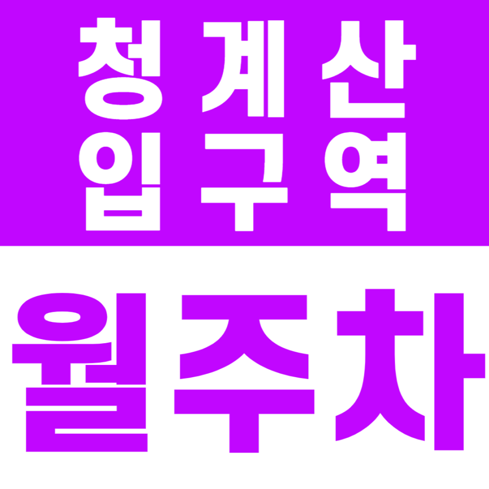 청계산입구역 월주차 신분당선 라인에서 역이랑 제일 가까운 역대급 주차장 대표 이미지
