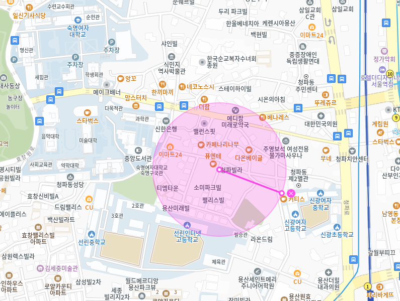 청파동 월주차_숙명여대 인근의 24시간 월주차장 이용해보세요