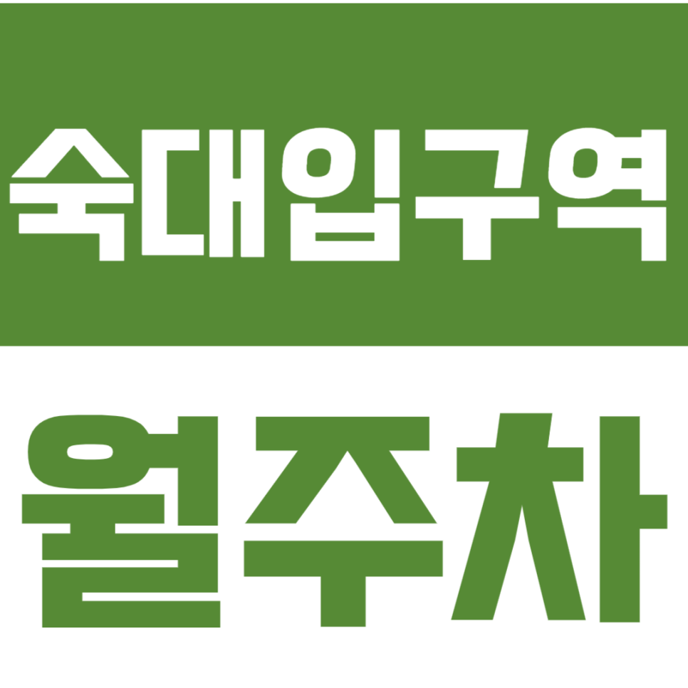 숙대입구역 월주차_1번출구 방향 24시간 월주차장 대표 이미지
