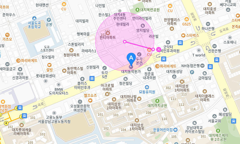 대치동 월주차_도곡초등학교 인근에 위치한 24시간 월주차장 소개