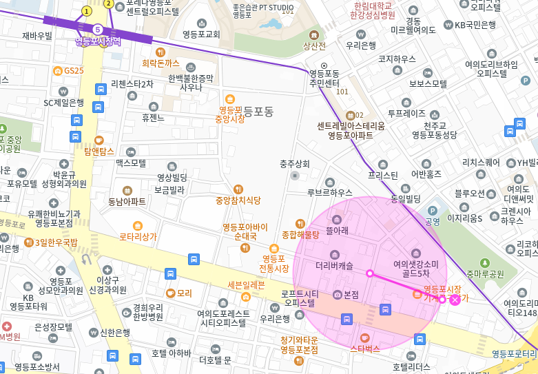 영등포구 월주차_영등포중앙시장에 있는 24시간 월주차장 추천