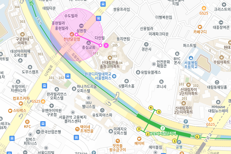 구로구 월주차_원광디지털대 근처 월주차장 이용해보세요