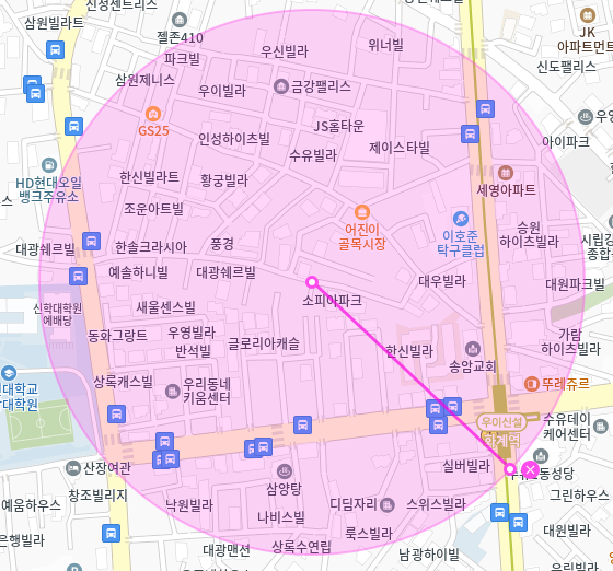 화계역 월주차_한신대학교 신학대학원 근처에서 주차장을 찾아보세요