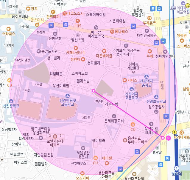 청파동 월주차_선린인터넷고등학교 근처 주차장을 추천해요