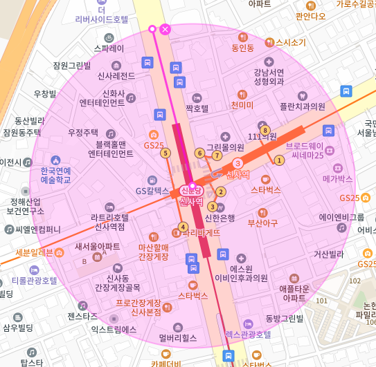 신사역 월주차_5번 출구 부근 주차장을 찾는다면 여길 사용하세요